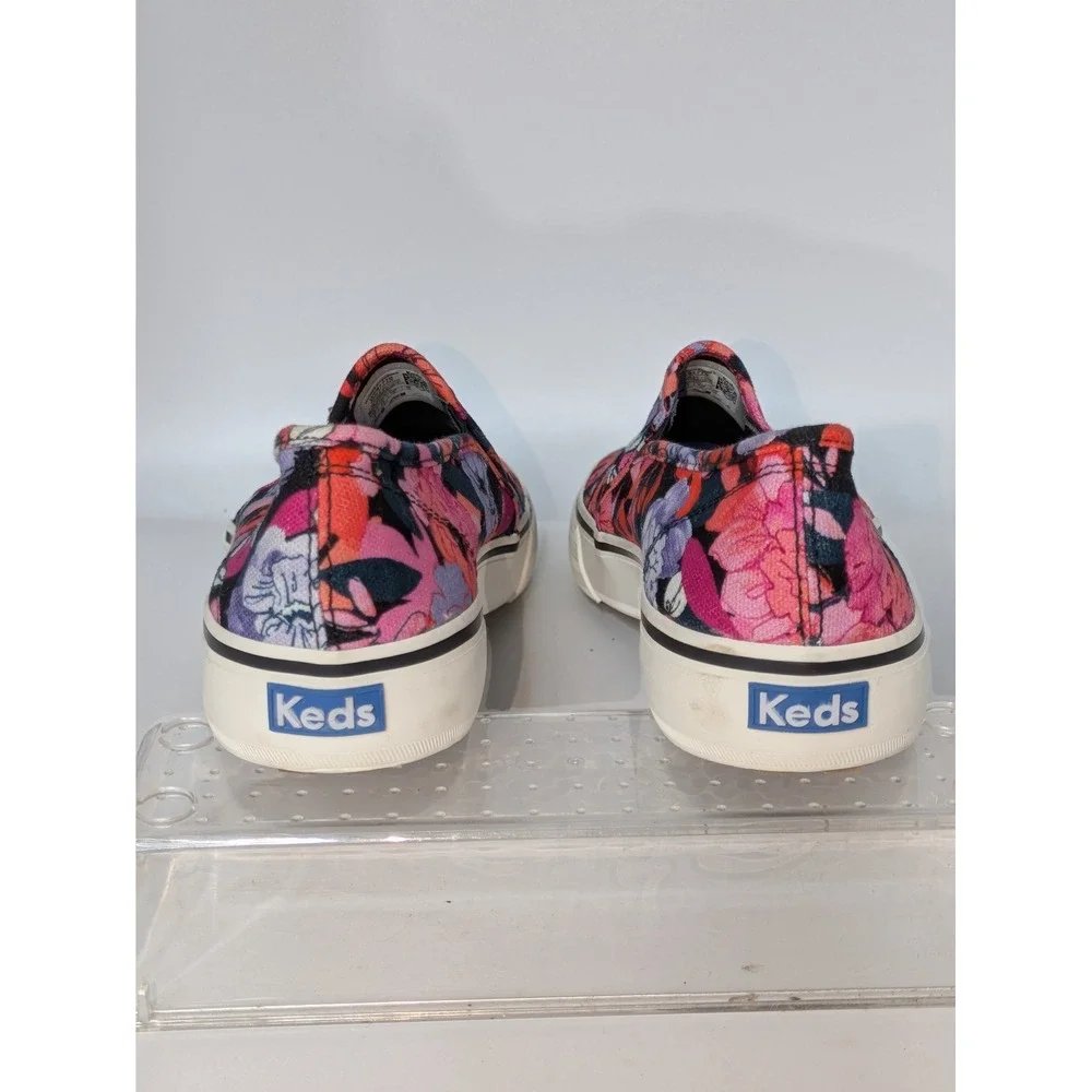 Keds Women's Size 9 Floral Slip On Sneakers Multicolor Canvas Dream Foam